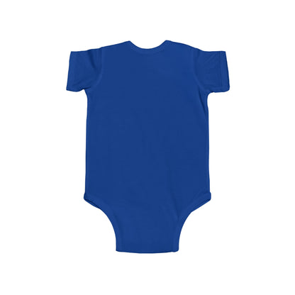 Infant Bodysuit – "Let Your Light Shine Before Others" Newborn Baby Onesie (Grey)