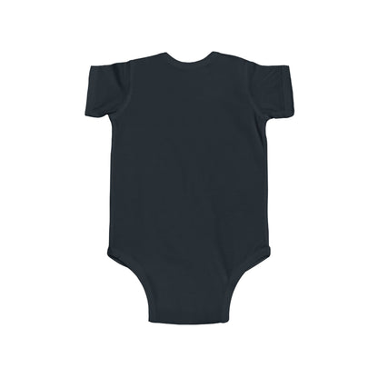 Infant Bodysuit – "Let Your Light Shine Before Others" Newborn Baby Onesie (Grey)