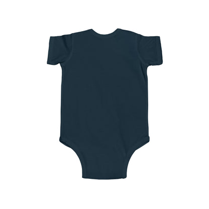 Infant Bodysuit – "Let Your Light Shine Before Others" Newborn Baby Onesie (Grey)