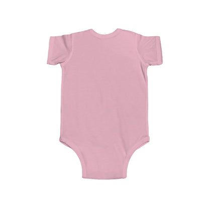 Infant Bodysuit – "Let Your Light Shine Before Others" Newborn Baby Onesie (Grey)