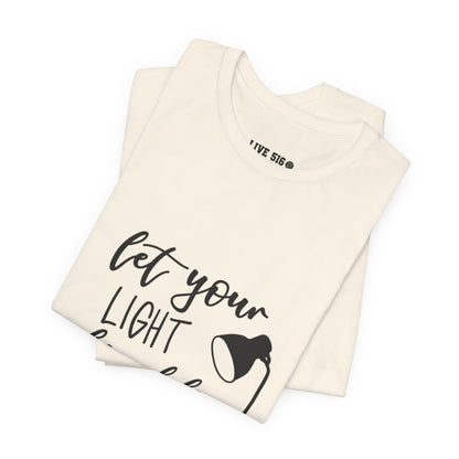 Inspirational Tee — "Let Your Light Shine Before Others" Graphic T-Shirt