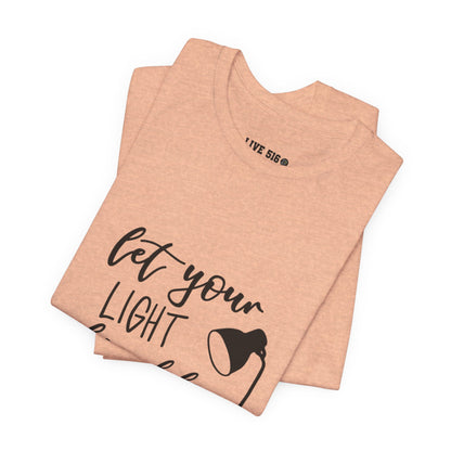 Inspirational Tee — "Let Your Light Shine Before Others" Graphic T-Shirt