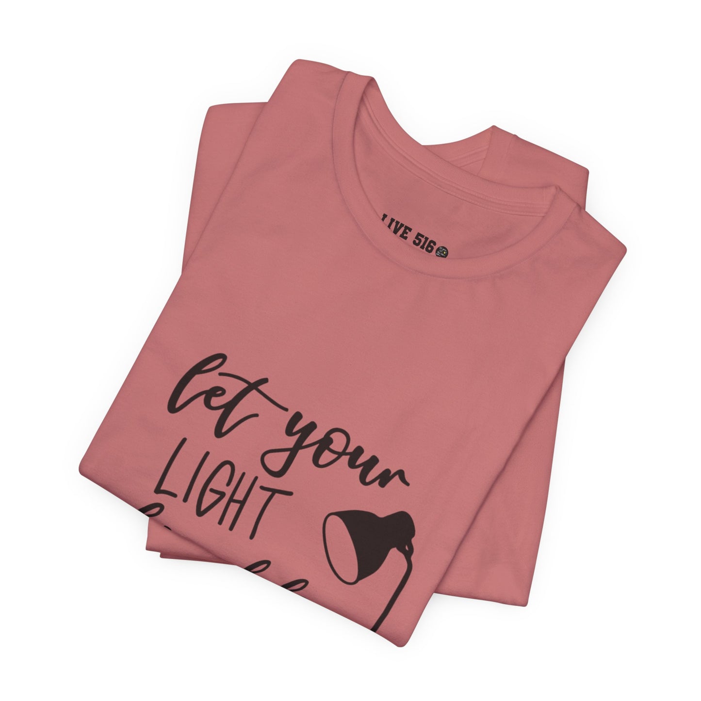 Inspirational Tee — "Let Your Light Shine Before Others" Graphic T-Shirt