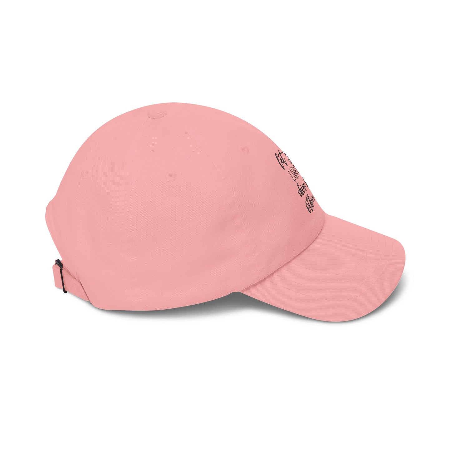 Dad Cap — "Let Your Light Shine Before Others" Inspirational Embroidered Hat