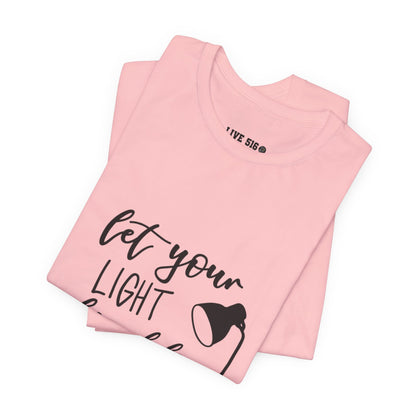 Inspirational Tee — "Let Your Light Shine Before Others" Graphic T-Shirt