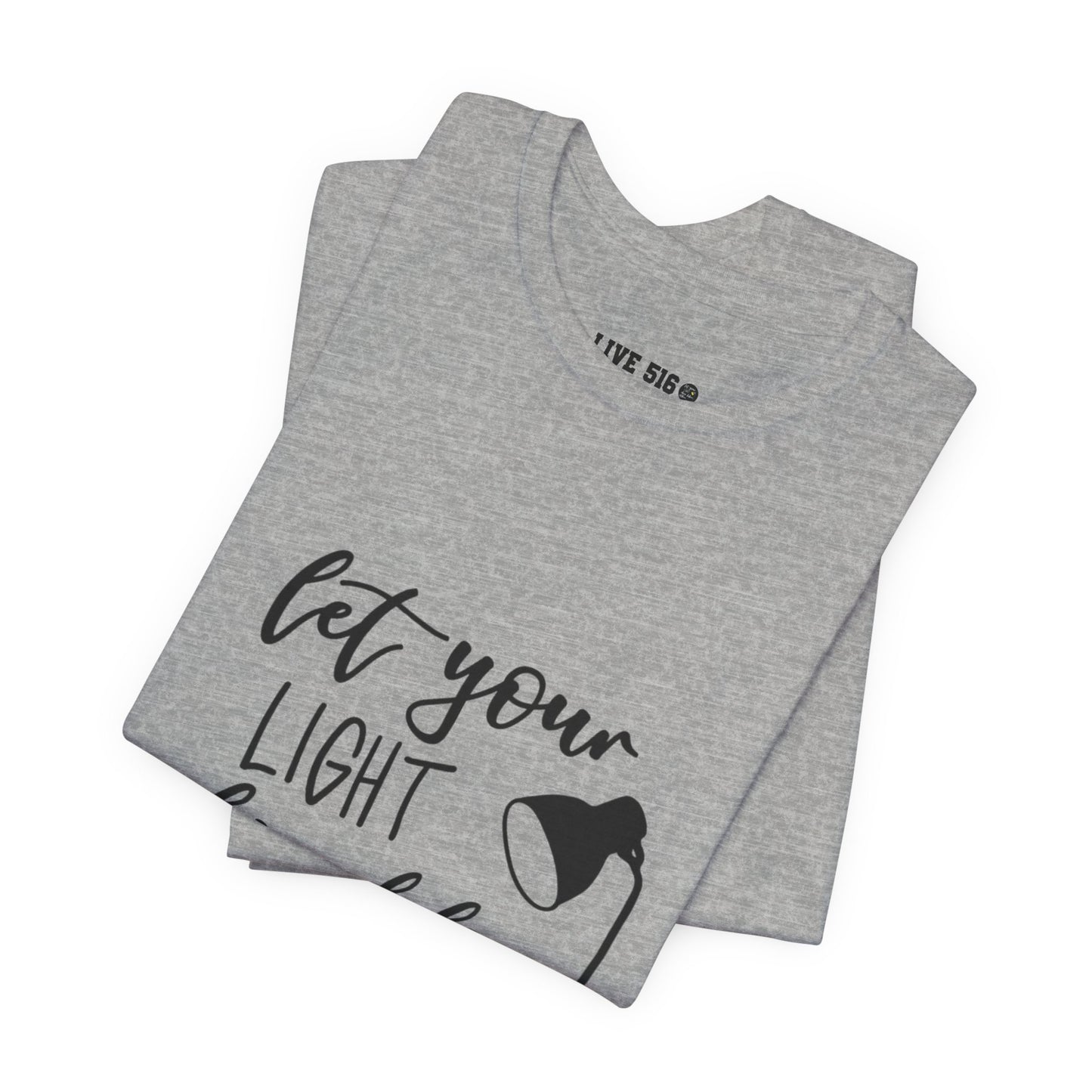 Inspirational Tee — "Let Your Light Shine Before Others" Graphic T-Shirt