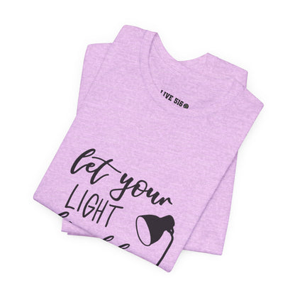 Inspirational Tee — "Let Your Light Shine Before Others" Graphic T-Shirt